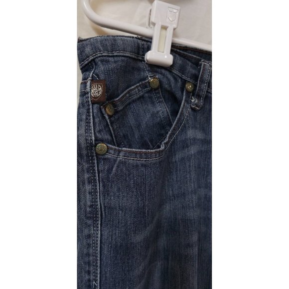 Rock & Republic Kasandra 32x31 Bootcut Low Rise Stretch Embellished Jeans - Picture 14 of 16